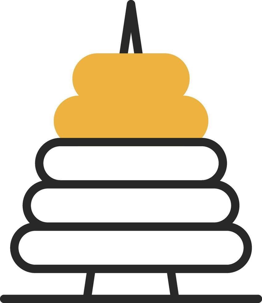 Rings Vector Icon Design
