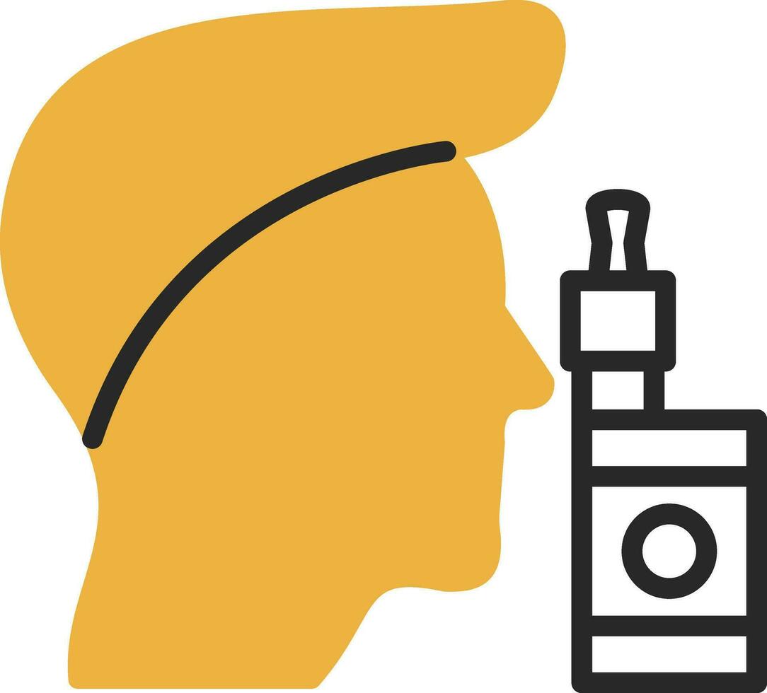 Vaping Vector Icon Design