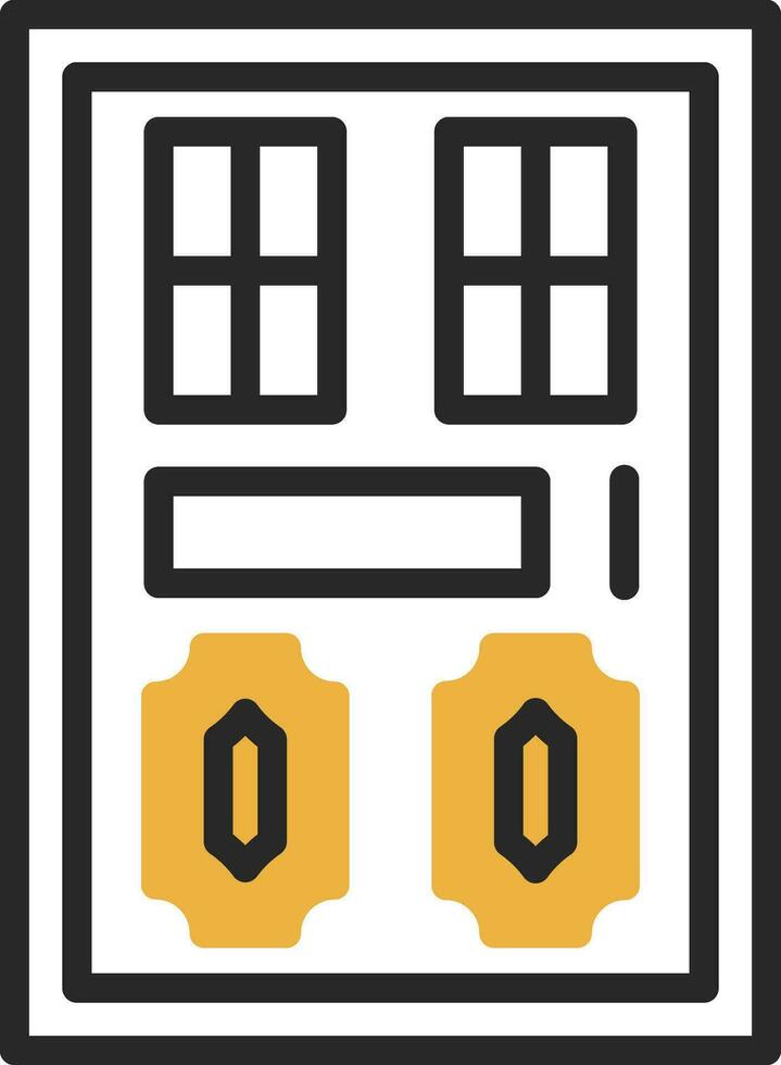 Door Vector Icon Design