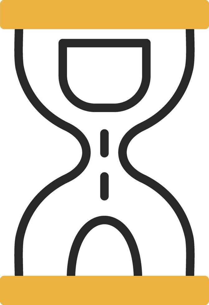 Hourglass Vector Icon Design