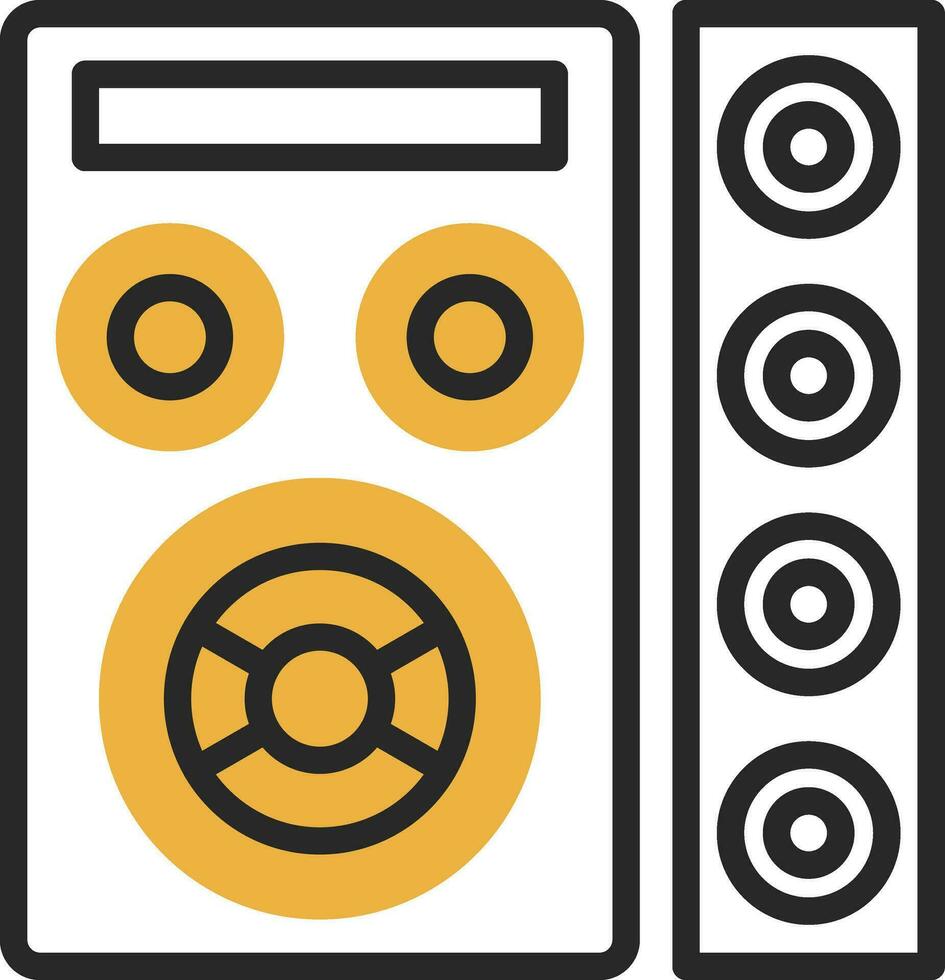 Speaker Vector Icon Design