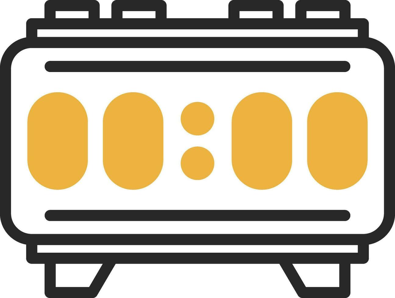 Digital Alarm Vector Icon Design