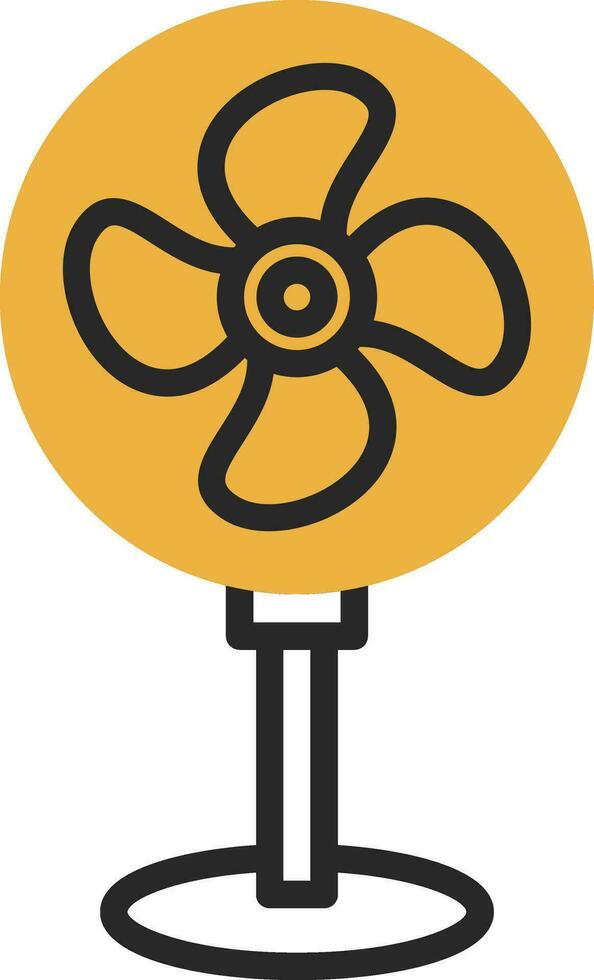 Fan Vector Icon Design