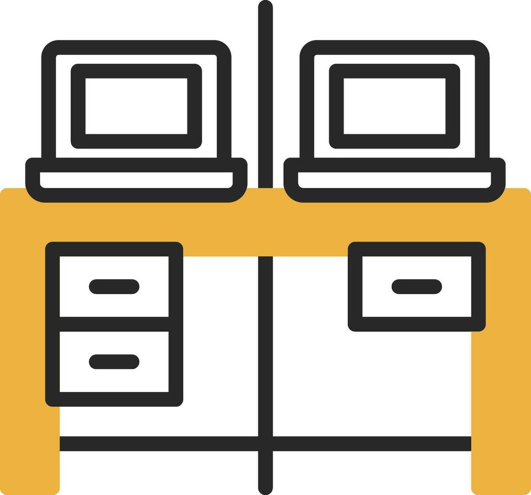 Work Space Vector Icon Design