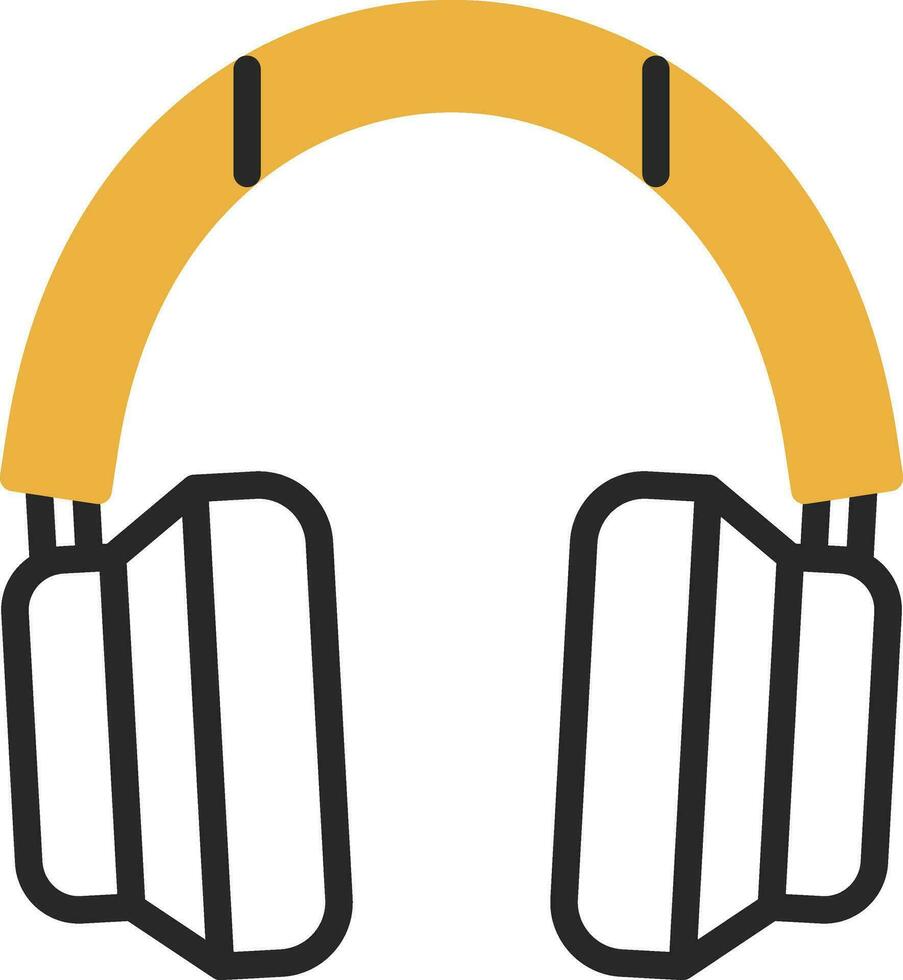 Headphones Vector Icon Design