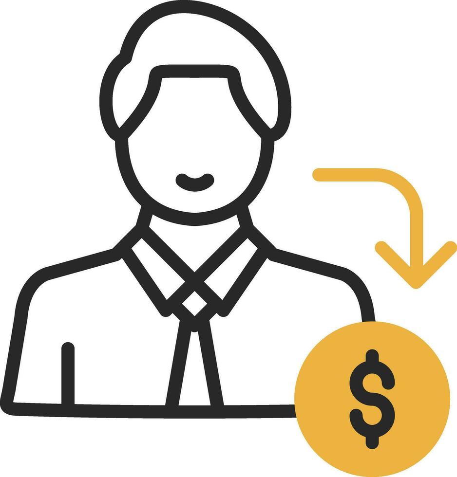 Salary Vector Icon Design
