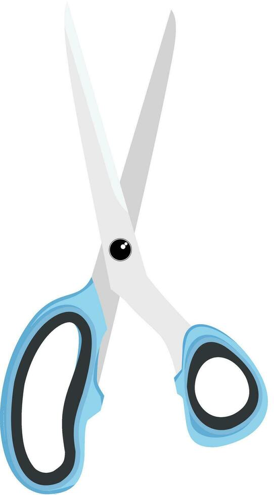 A colored scissor for kids  clip art vector