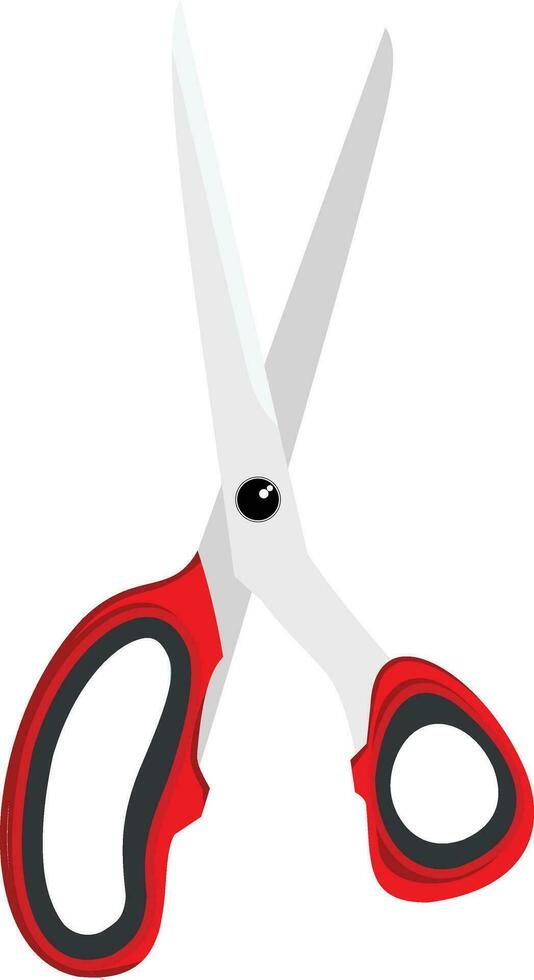 A colored scissor for kids  clip art vector