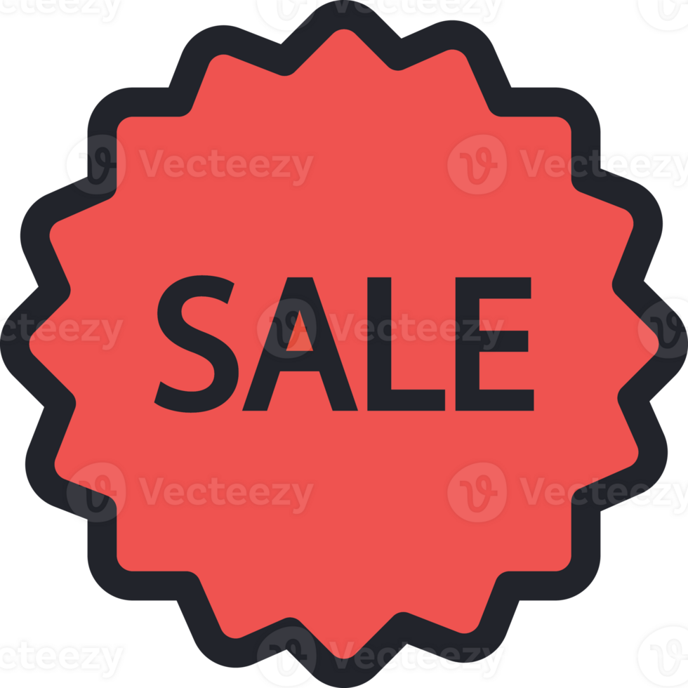 sale tag flat icon. png