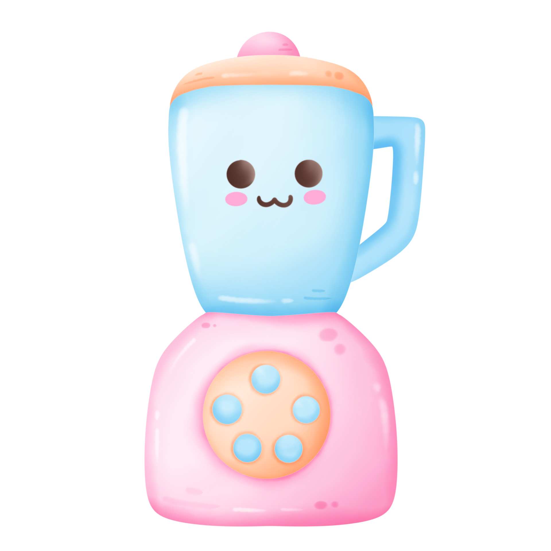 cute blender cartoon illustration 27707014 PNG