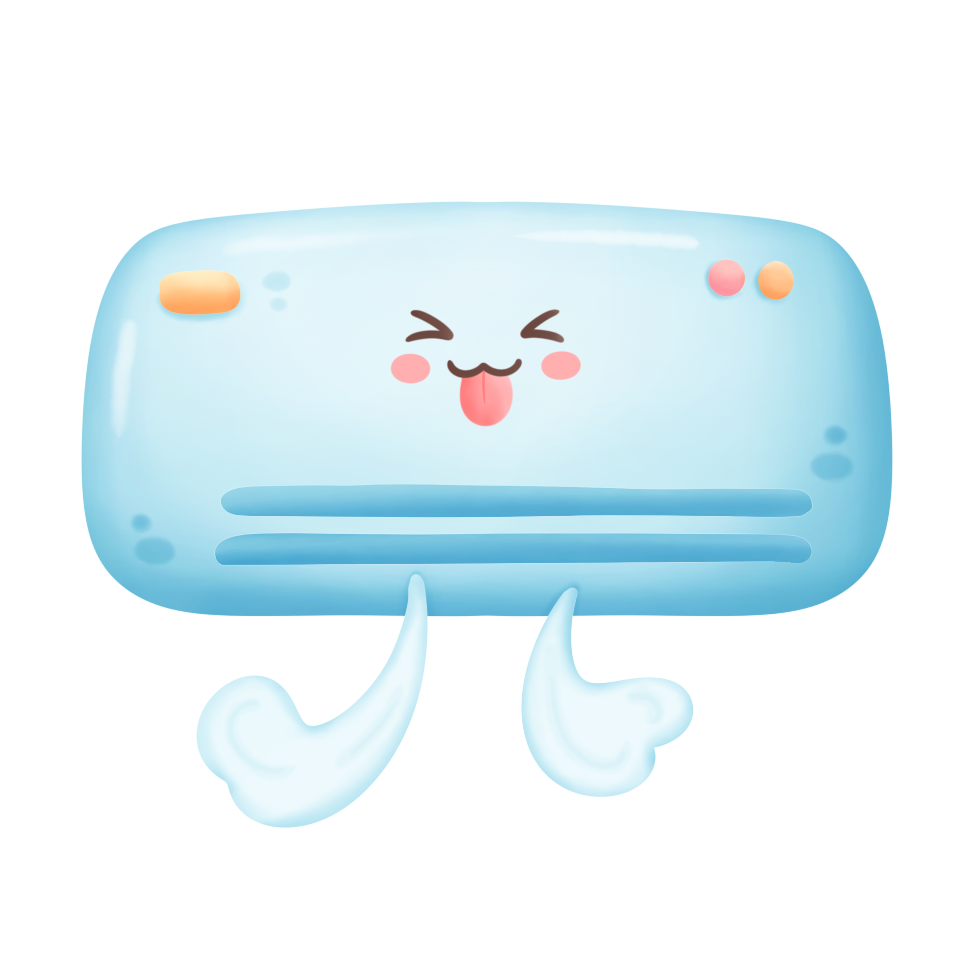 Cute Air Conditioner Cartoon Illustration 27707026 PNG cute-air-conditioner-cartoon-illustration-27707026-png