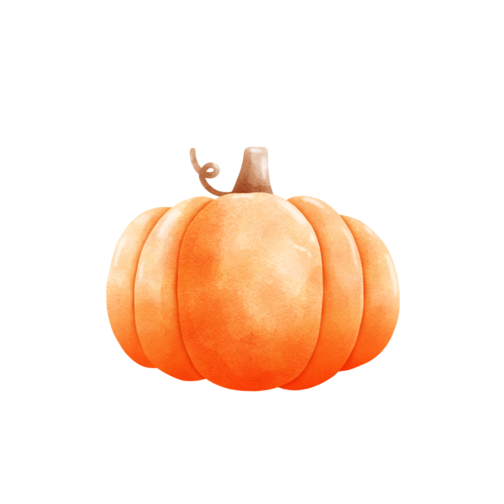 Pumpkin water color png