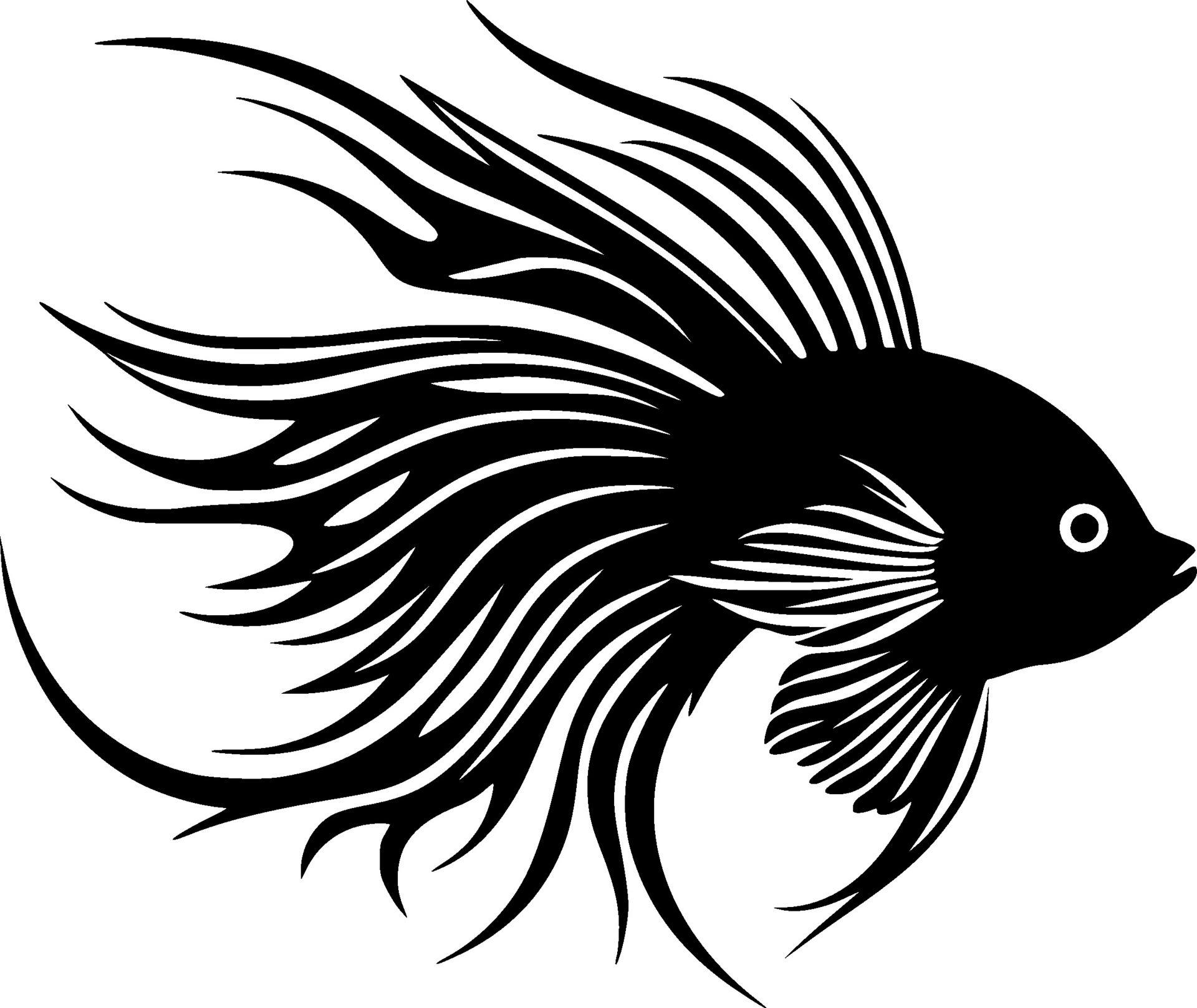Fish - High Quality Vector Logo - Vector illustration ideal for T-shirt