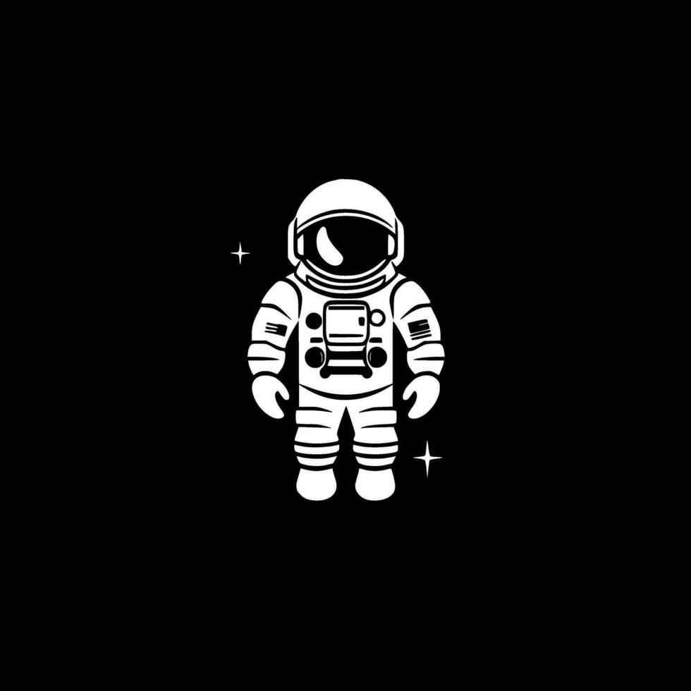 astronauta - alto calidad vector logo - vector ilustración ideal para camiseta gráfico