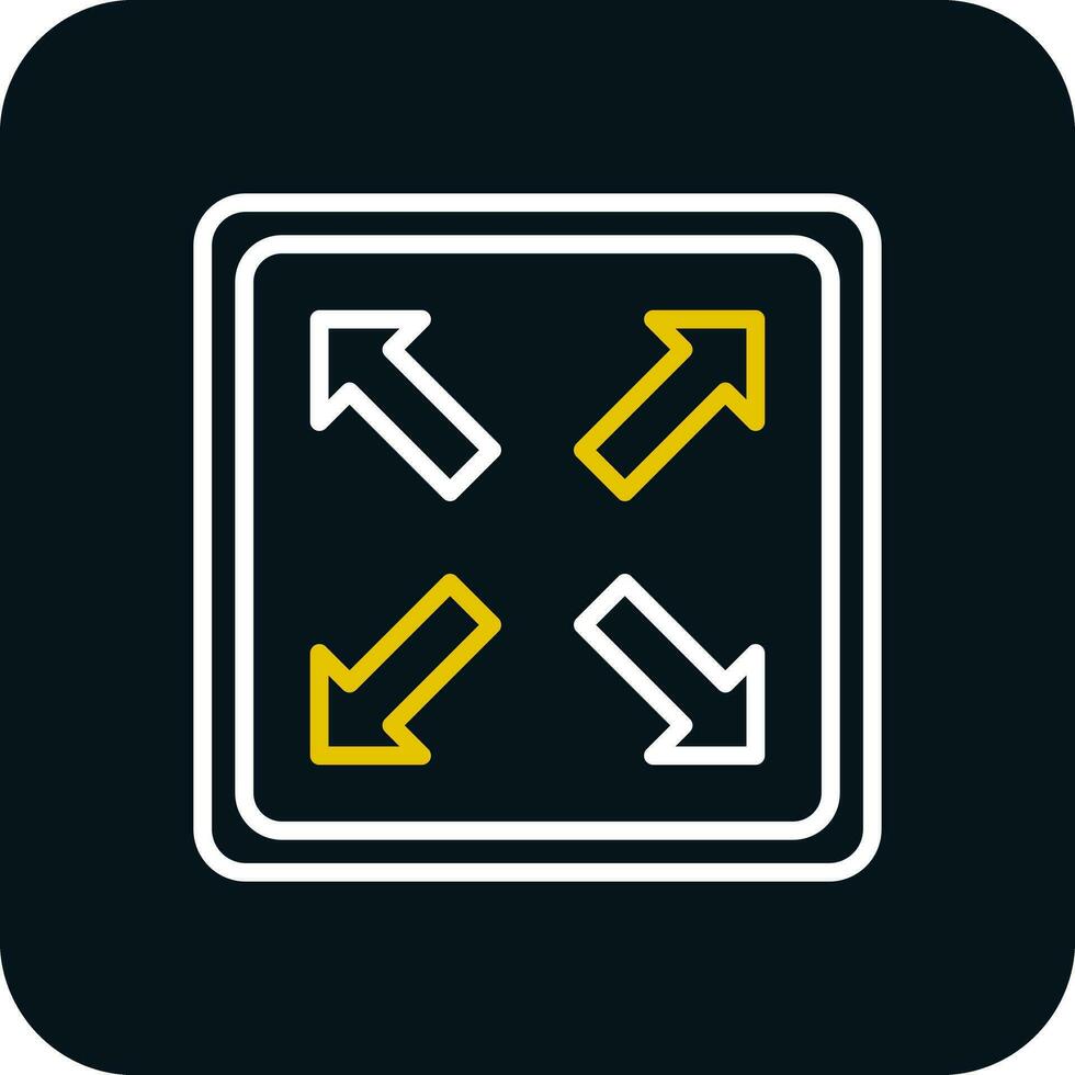 Expand Vector Icon Design