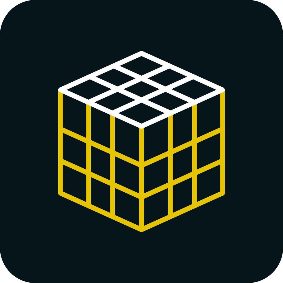 Rubik Vector Icon Design