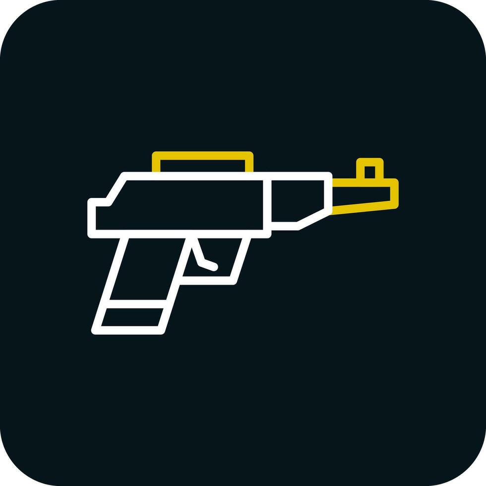 juguete pistola vector icono diseño