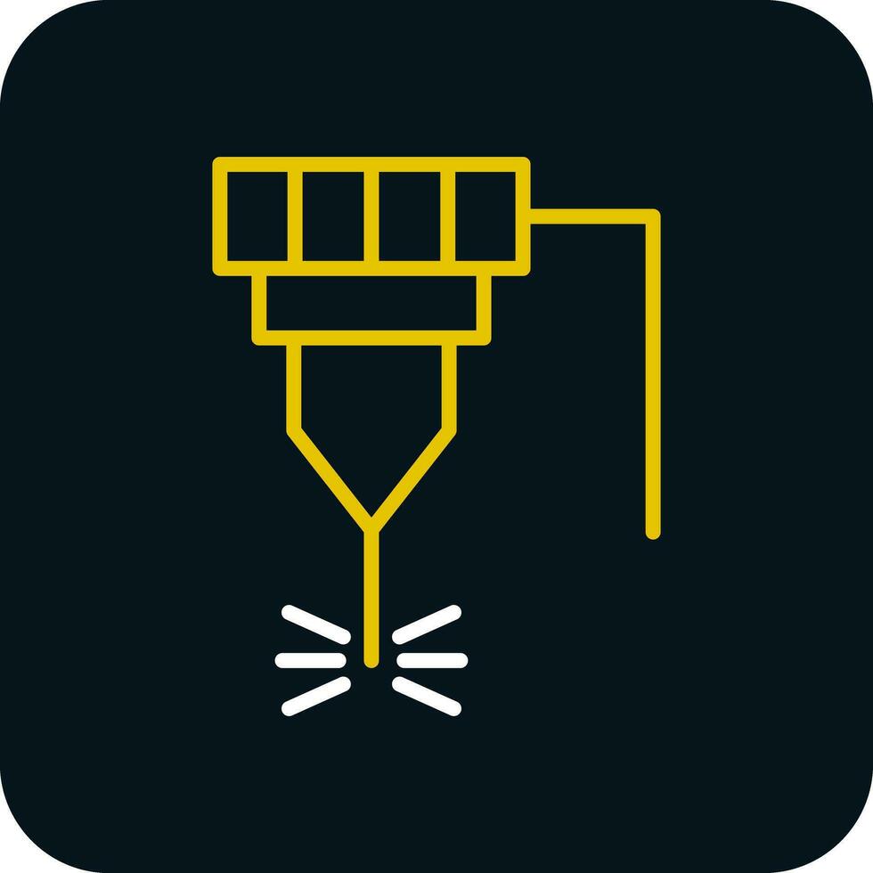 Laser Vector Icon Design