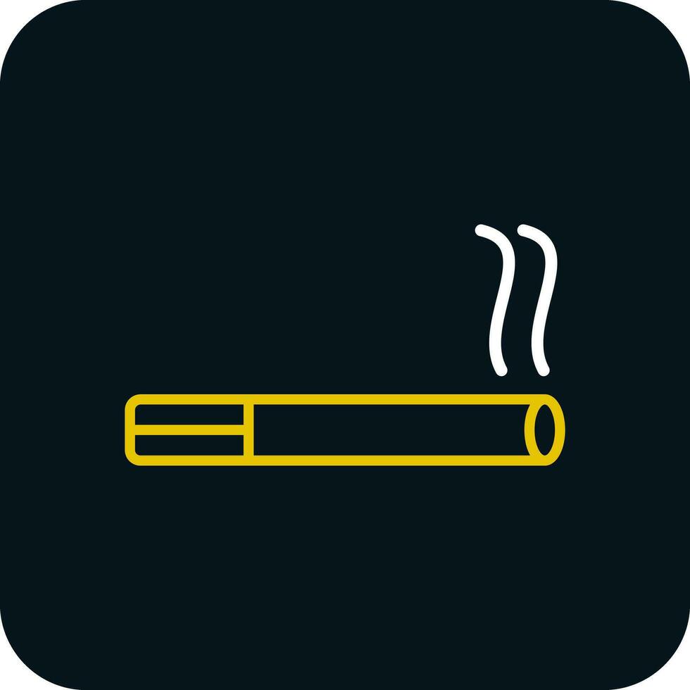 Cigarette Vector Icon Design