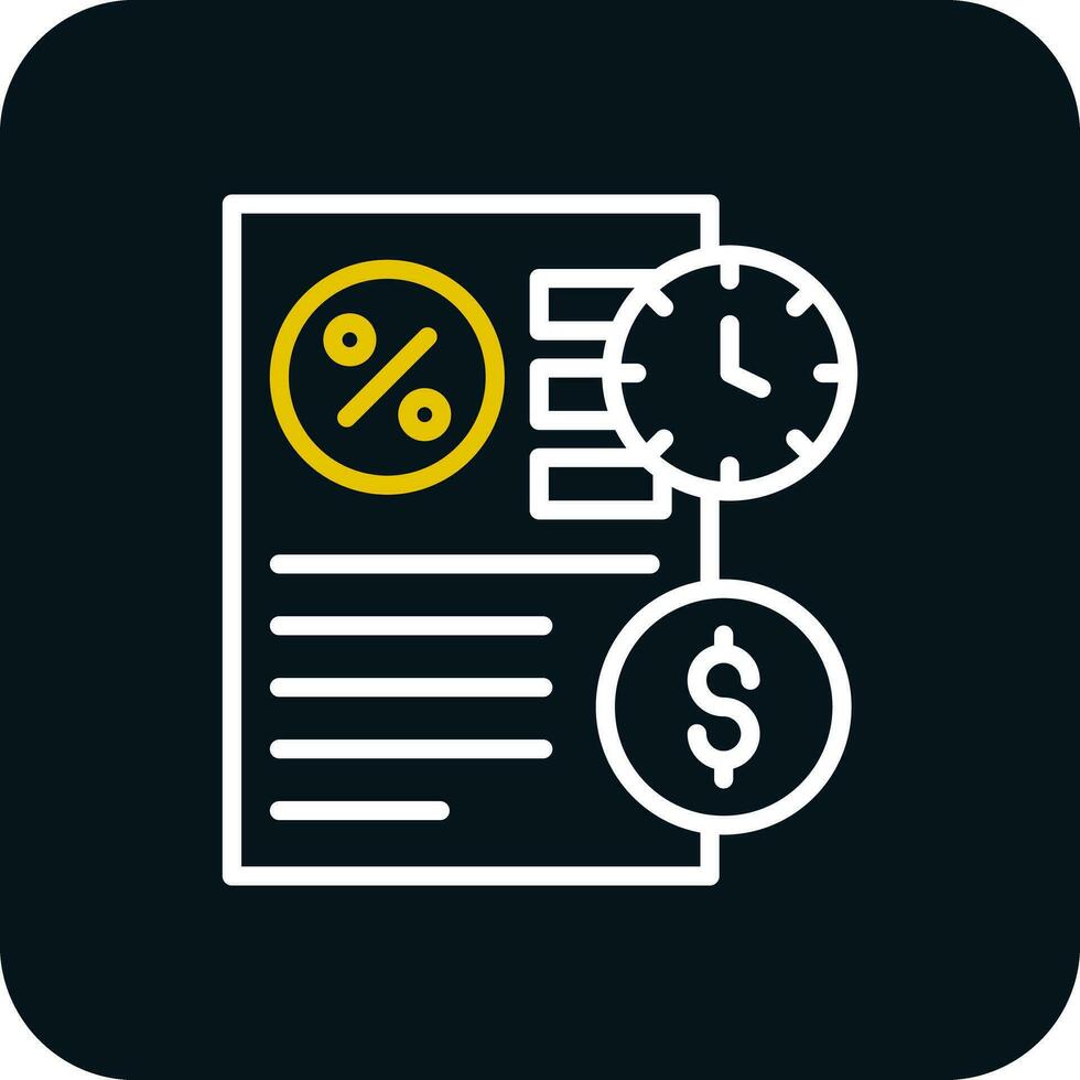 Long Term Debt Vector Icon Design