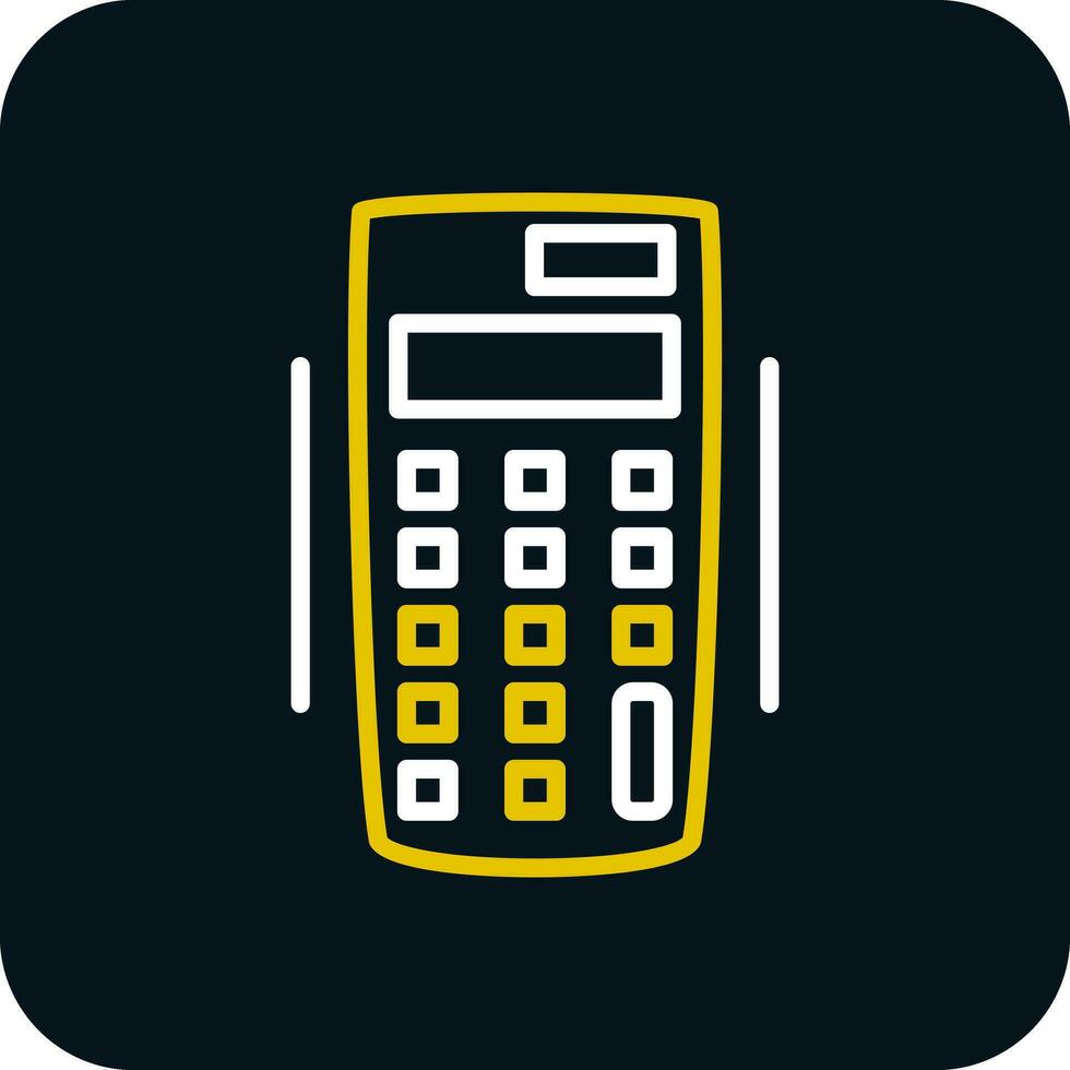 diseño de icono de vector de calculadora