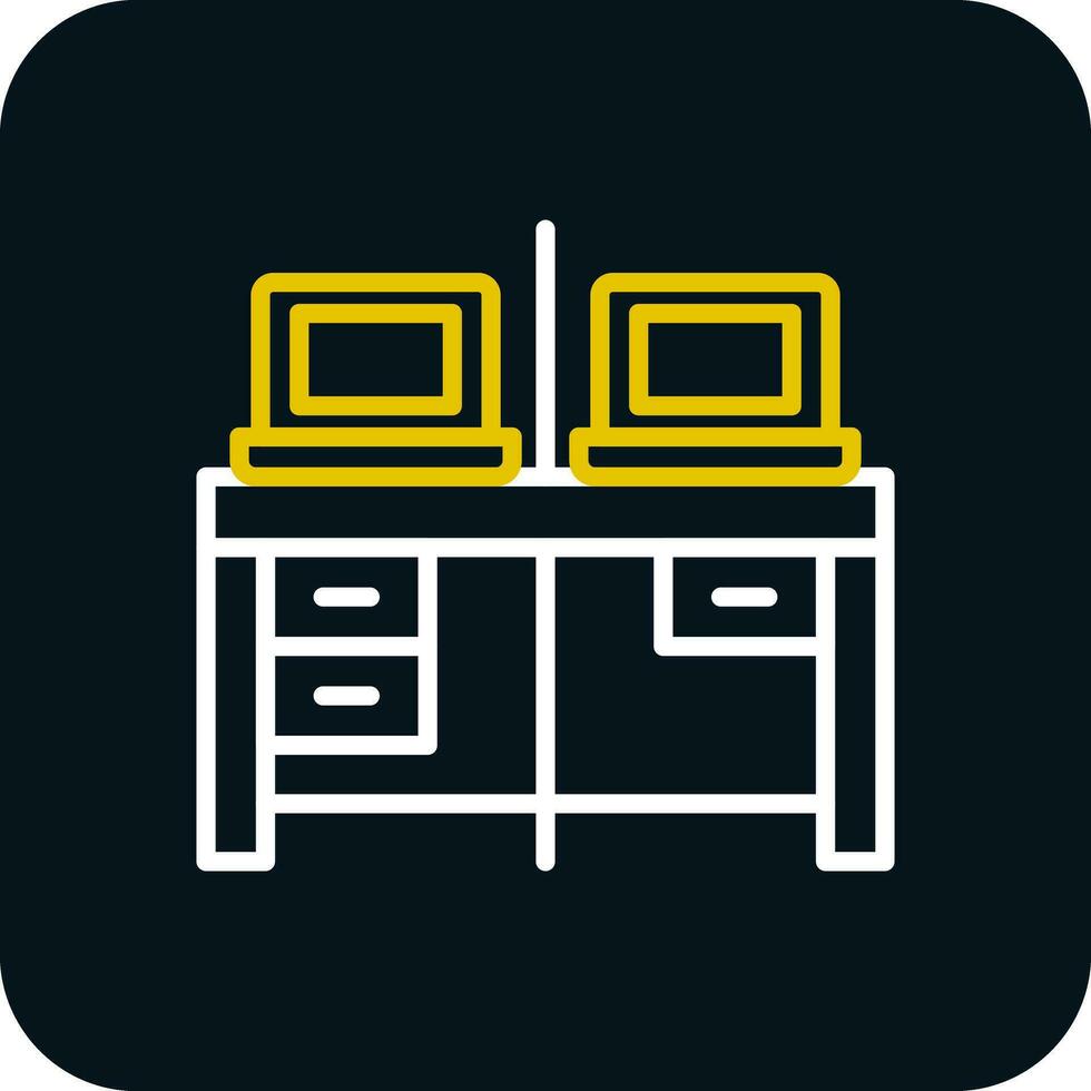 Work Space Vector Icon Design