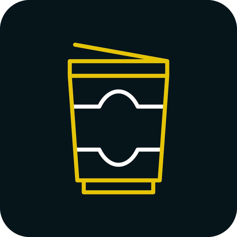 Yogurt Vector Icon Design