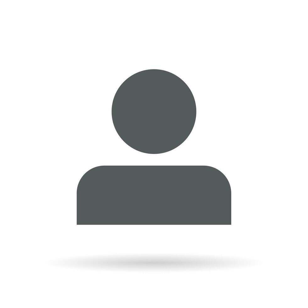 Default avatar profile icon vector in flat style