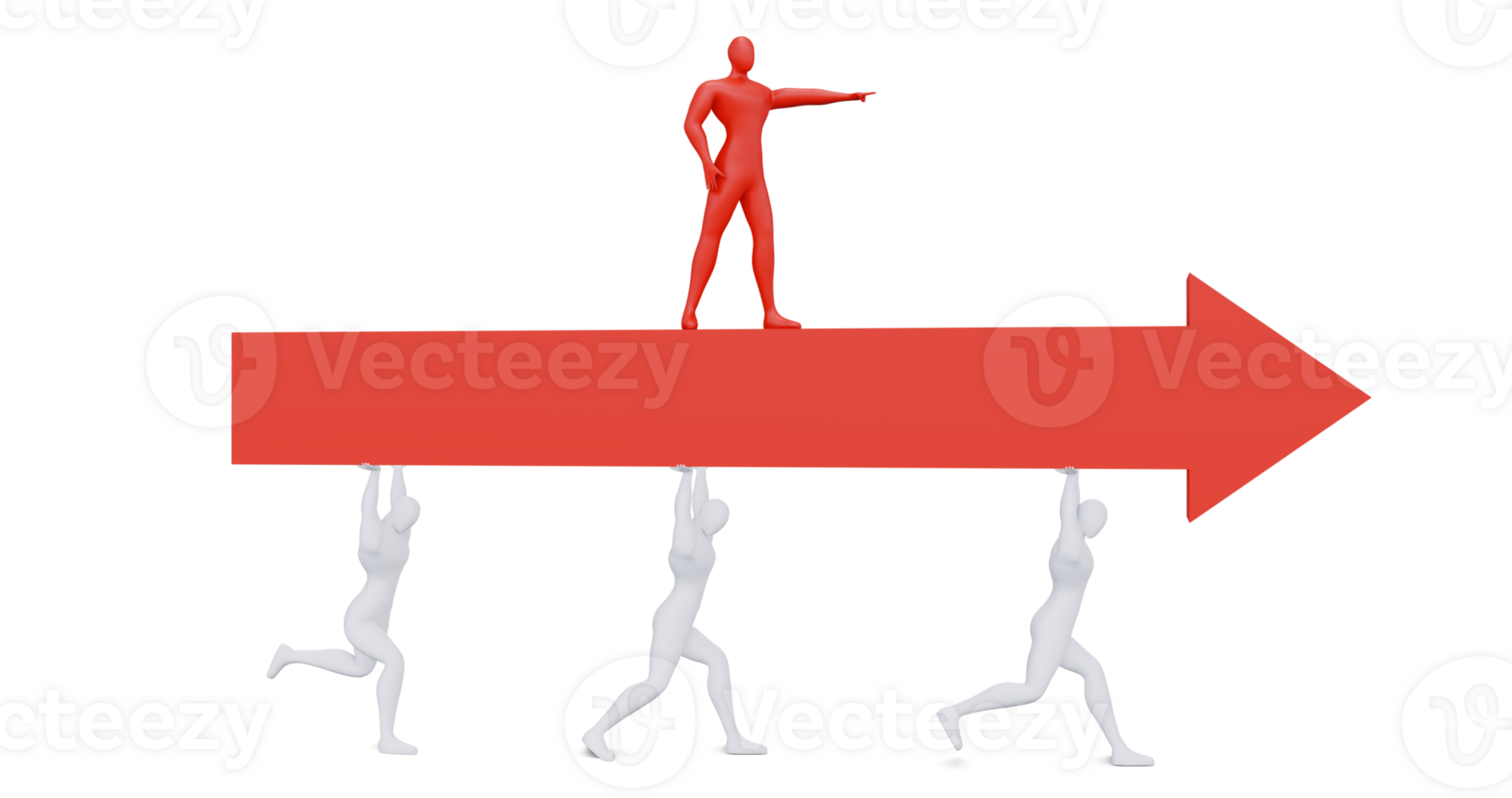 3d Growth Acceleration Arrow.  Leadership Concept. Grow up Business Concept Illustration png