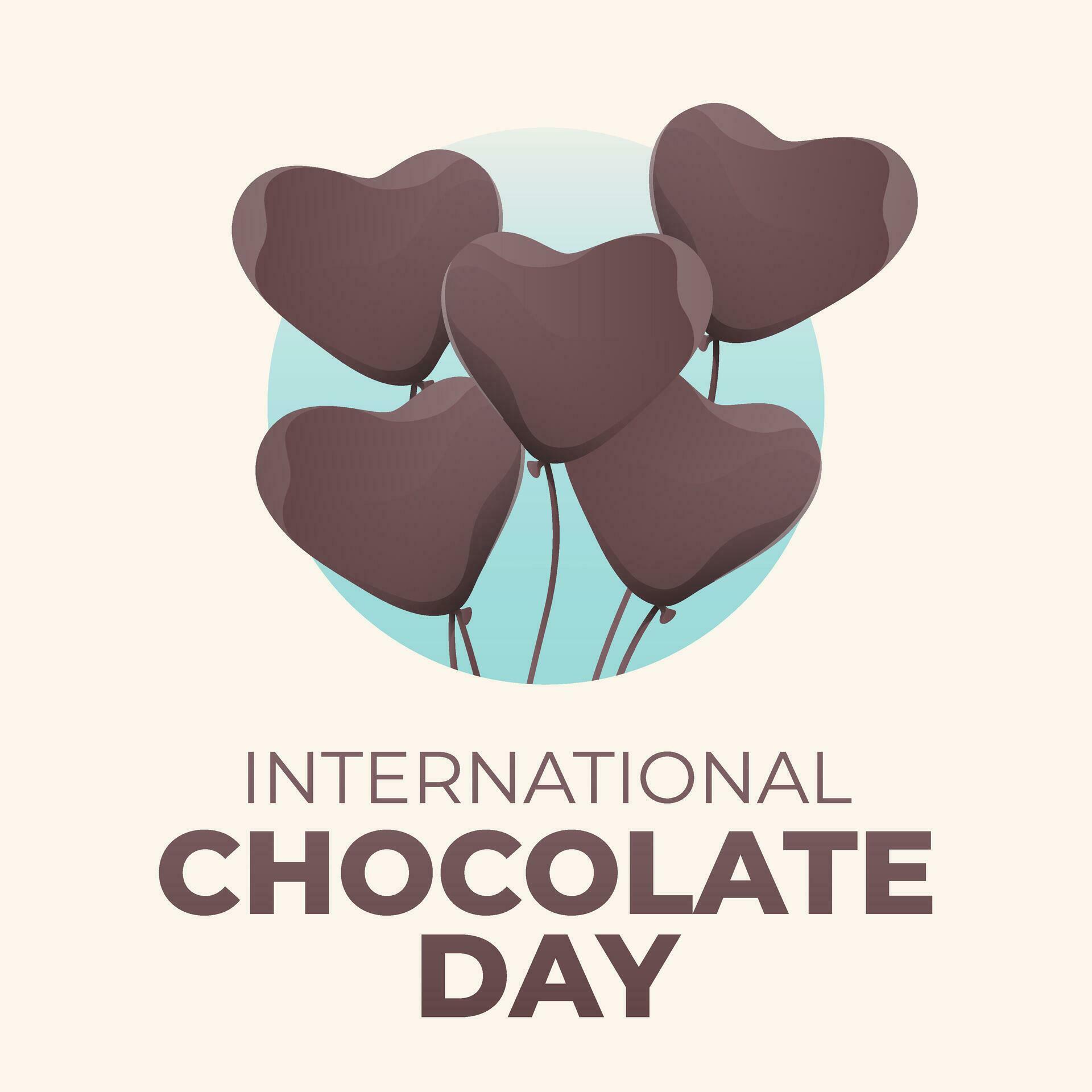international chocolate day design template great for celebration usage