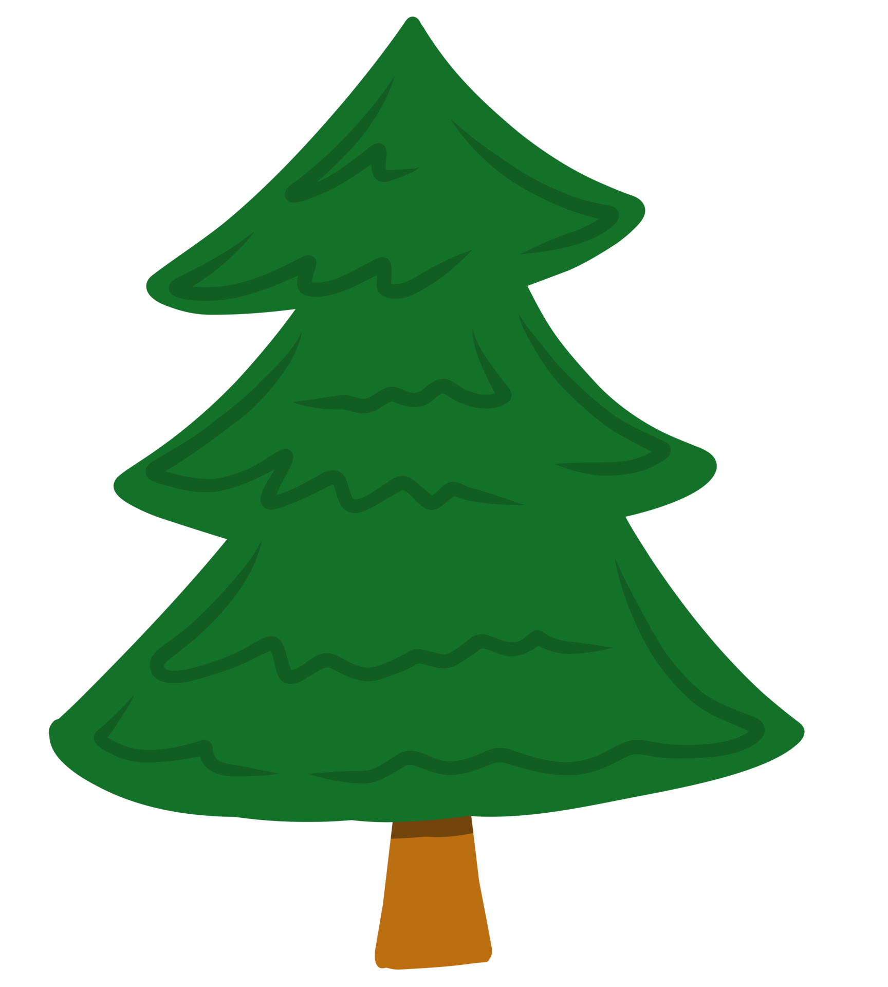 Christmas pine tree cartoon drawing 27708886 PNG