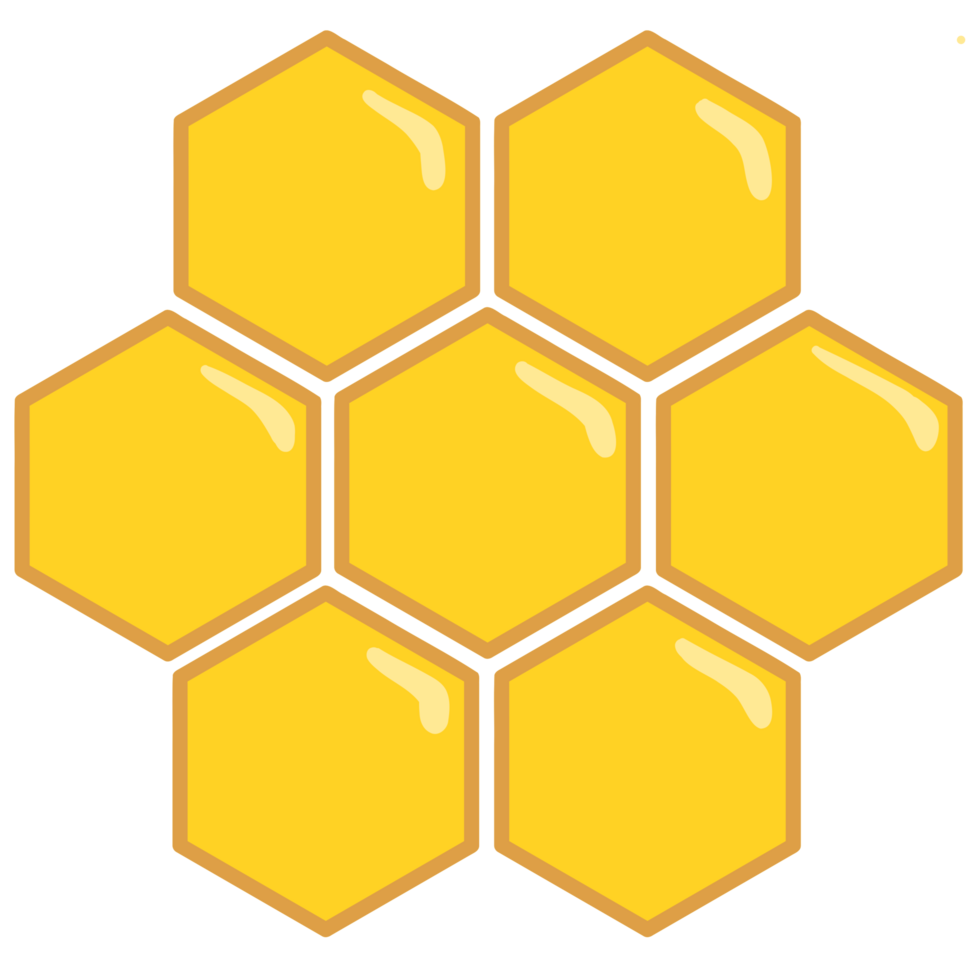 honeycomb hexagon tiles png