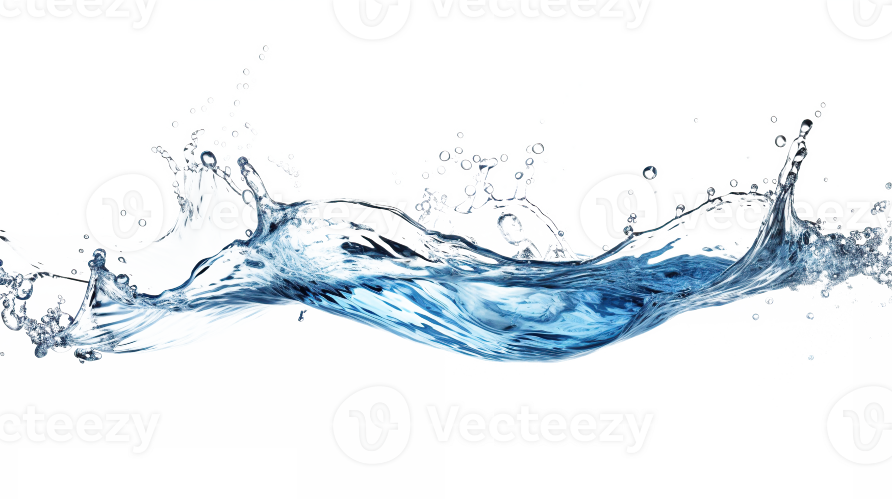 water splash element transparent background png