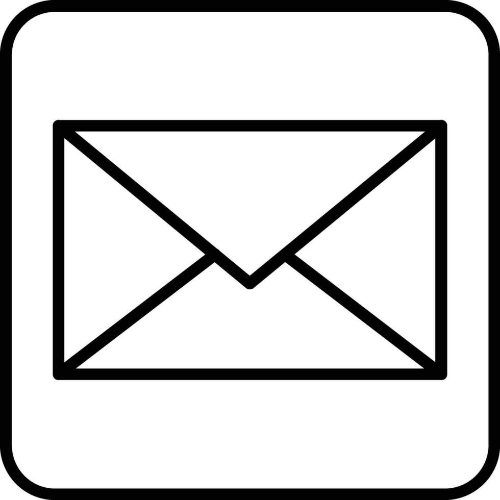 Email Line Icon vector