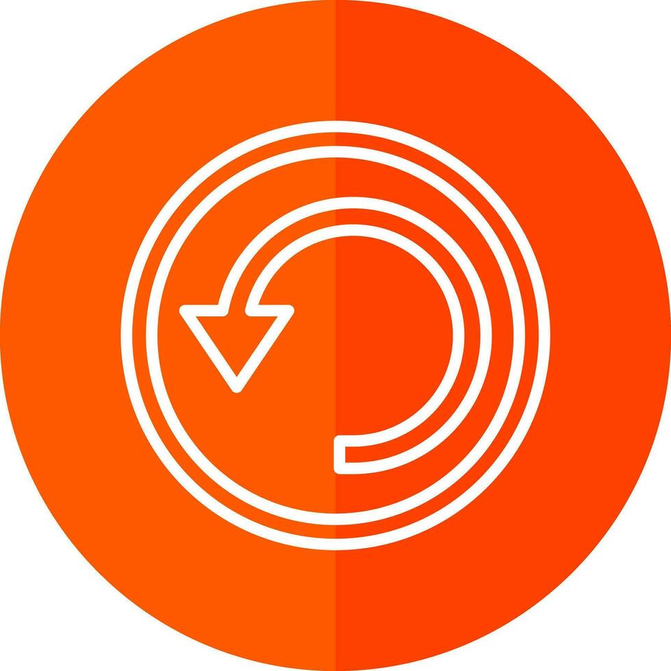 Circular Arrow Vector Icon Design