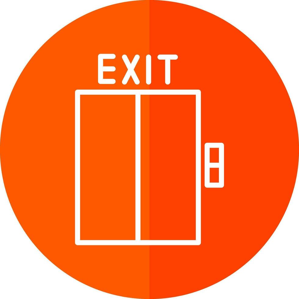 Exit Vector Icon Design