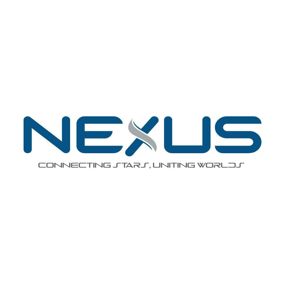 Nexus-Bridging Horizons, Fusing Futures Logo vector