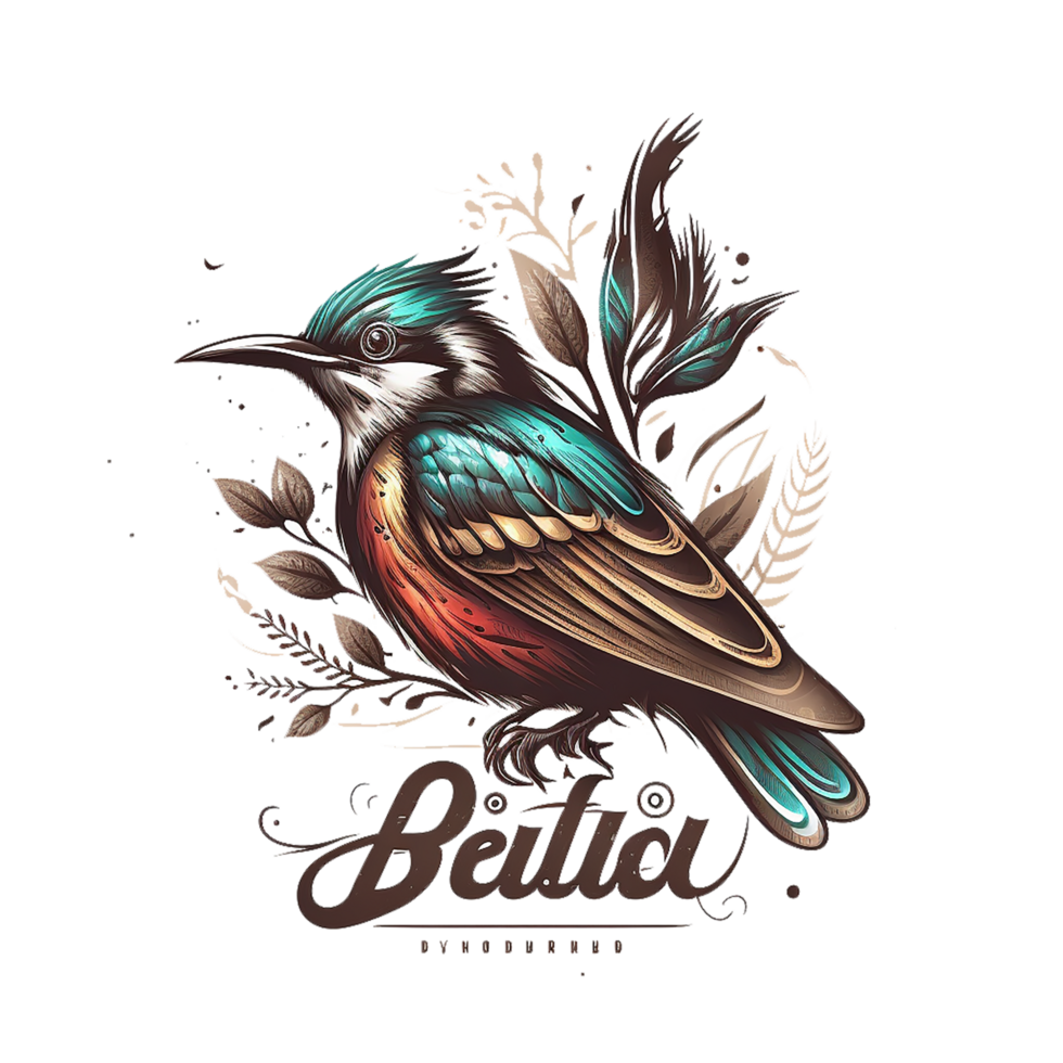 Bird vector icon png, Ai Generative png