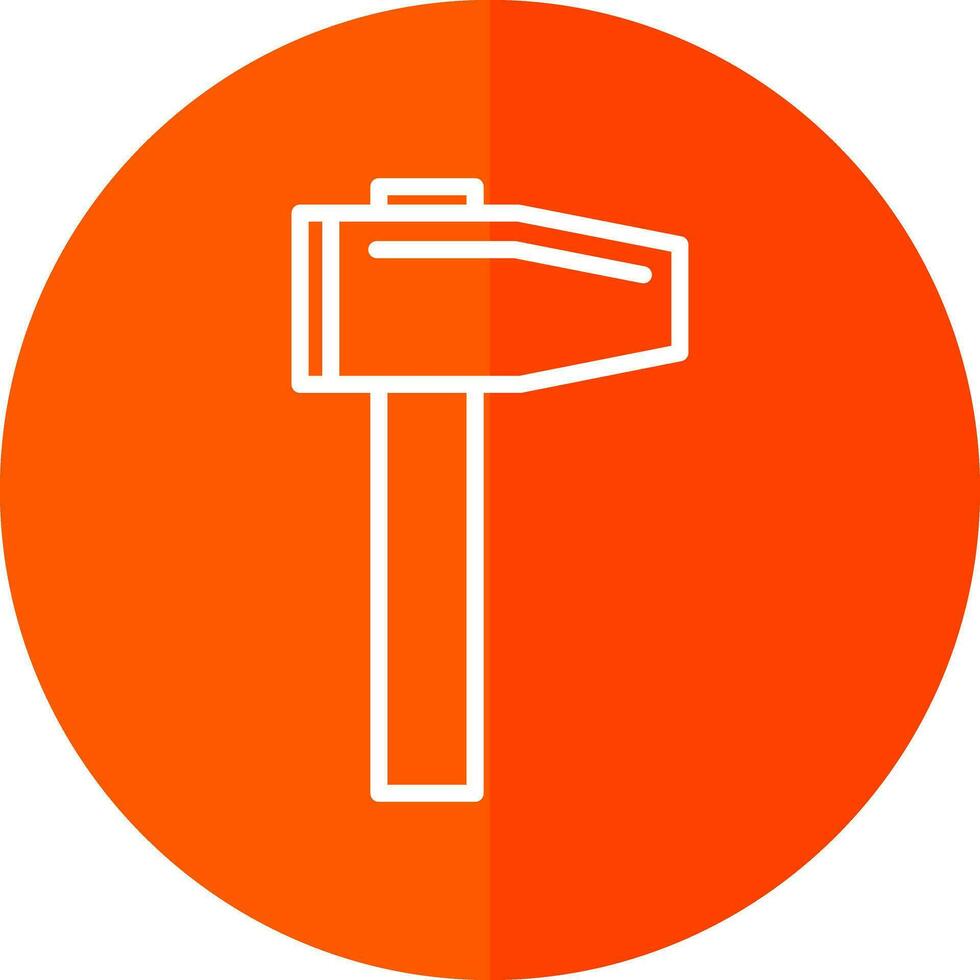 Hammer Vector Icon Design