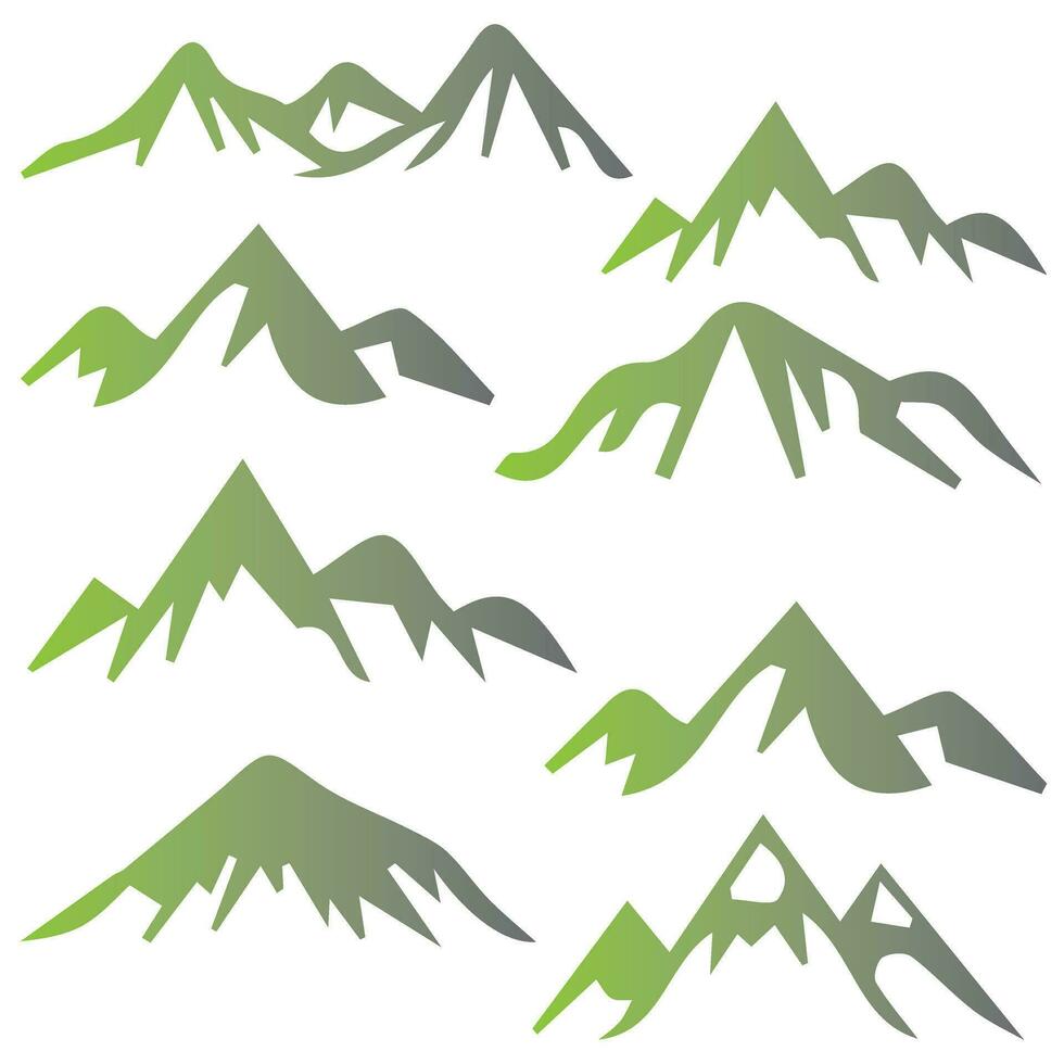 Mountain Vector Shapes For Logos