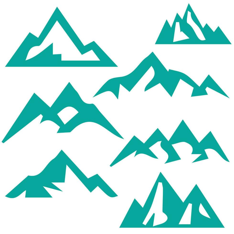 Mountain Vector Shapes For Logos