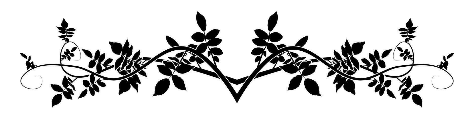 new pattern hawthorn decoration on paper. vector