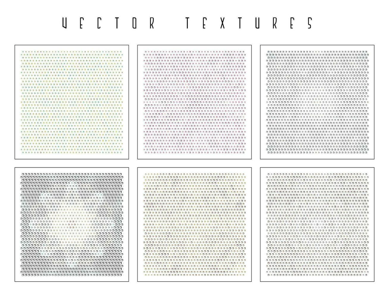WebSet of the halftone geometric textures. Minimalists backgrounds. Spotted vector abstract overlays. Futuristic patterns for web design, advertisement banners, comic books, posters, packaging.