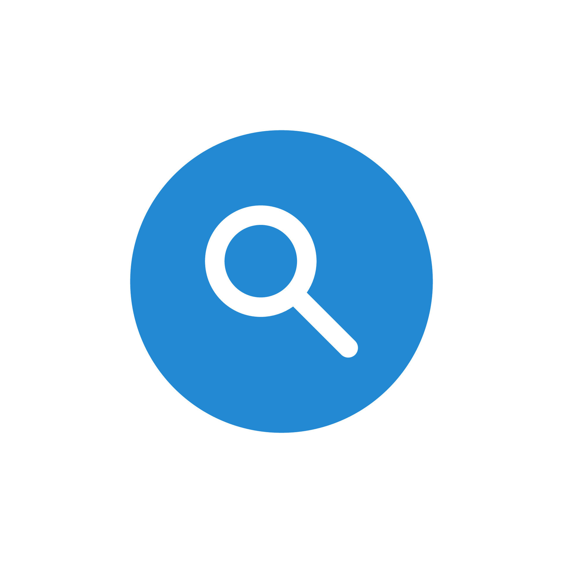 magnifying glass icon vector on white background 27710404 Vector Art at