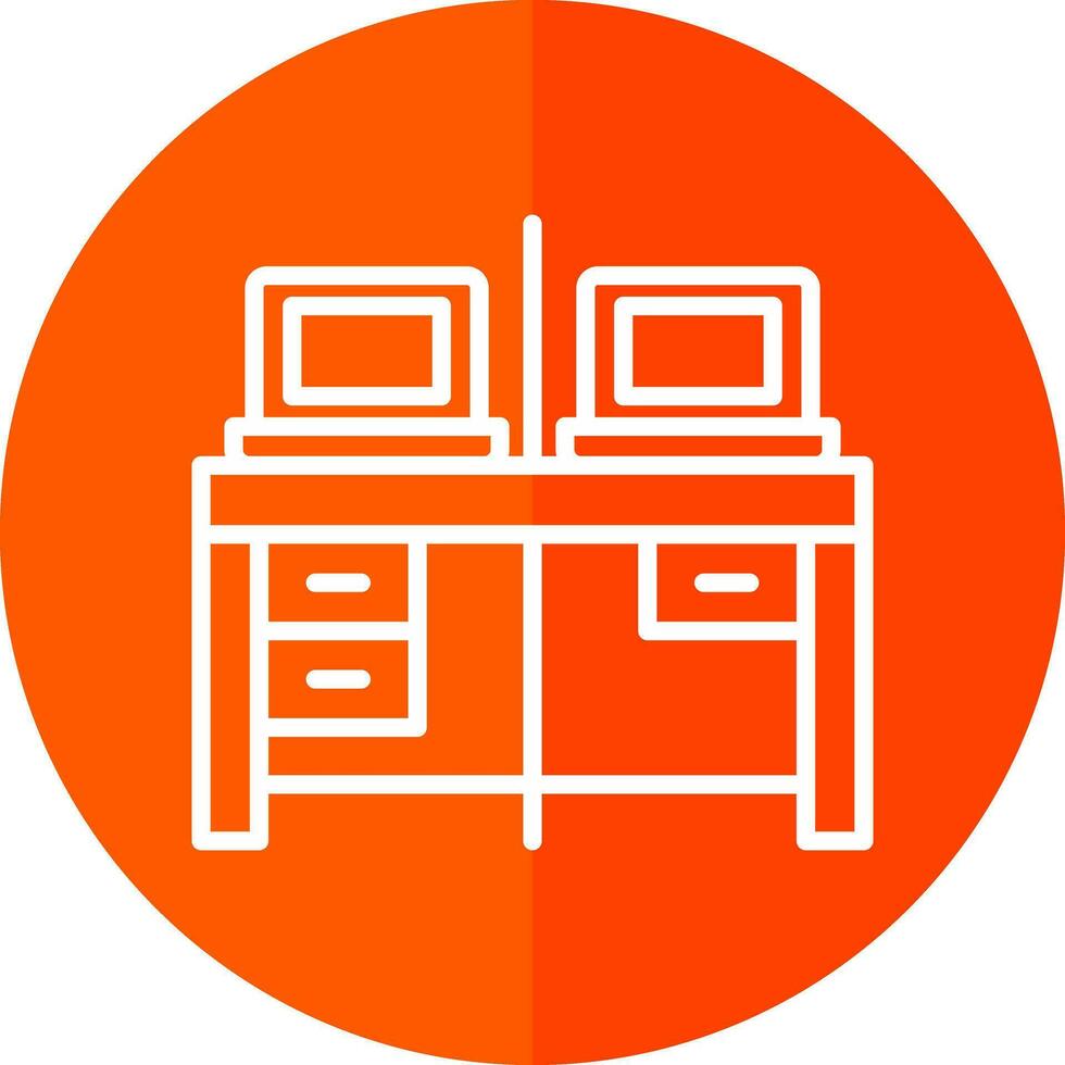 Work Space Vector Icon Design