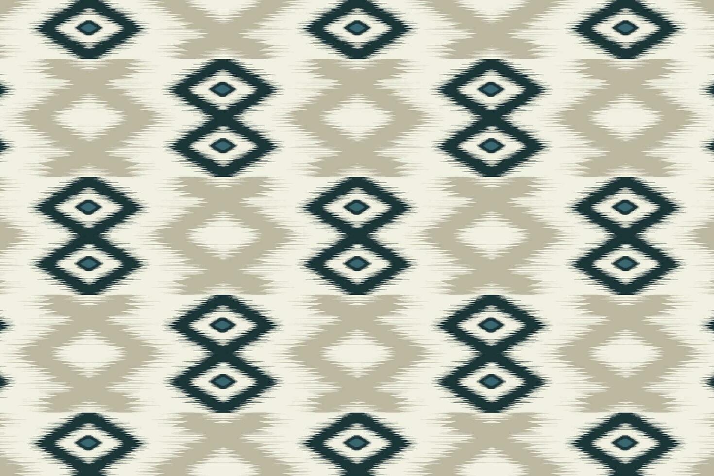 ikat oriental modelo por étnico resumen vector