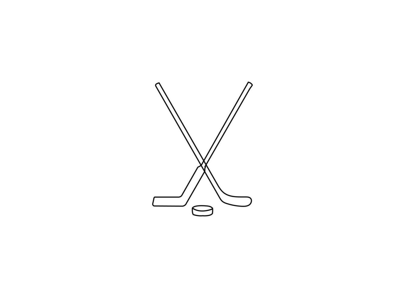 hockey stick vector design and illustration. hockey stick vector art, icons, and vector images. hockey stick vector design and outline.