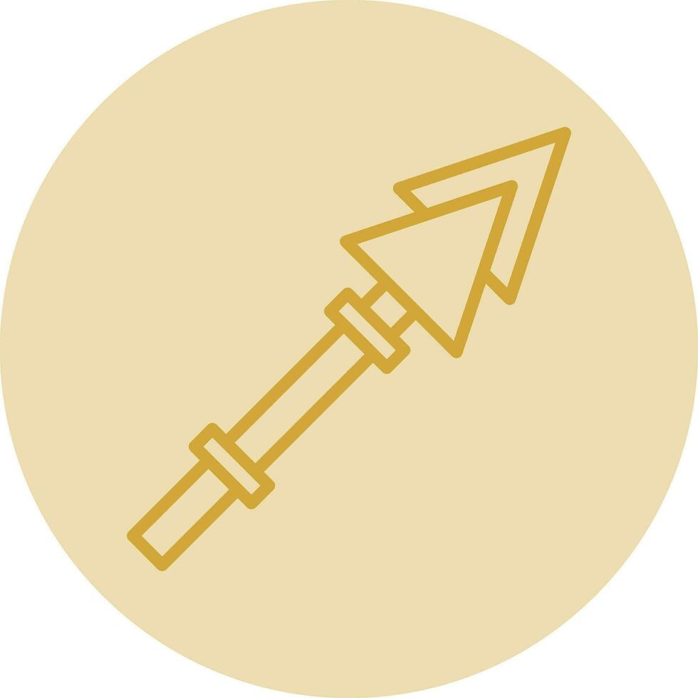 Lance Vector Icon Design