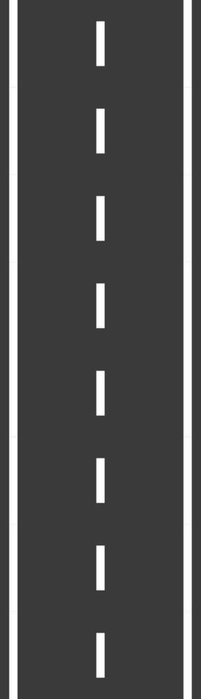 Road with markings illustration options road straight strip vector