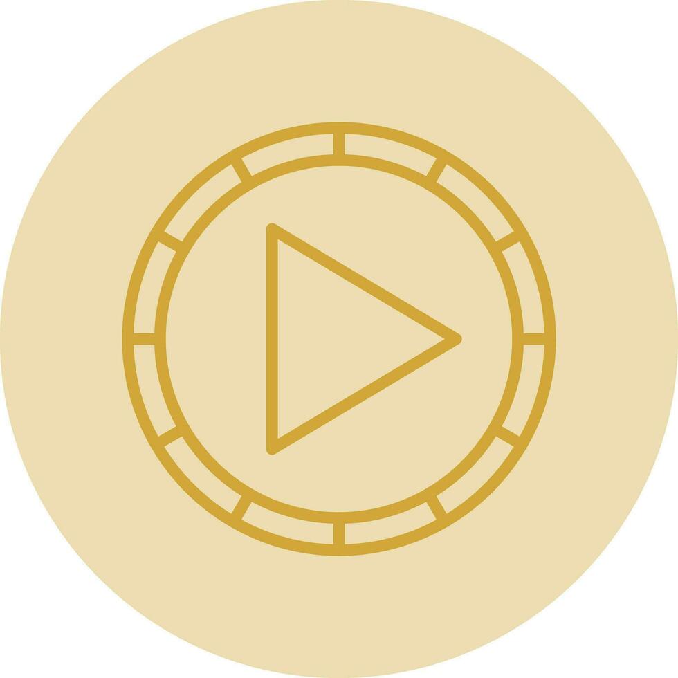 Play Button Vector Icon Design